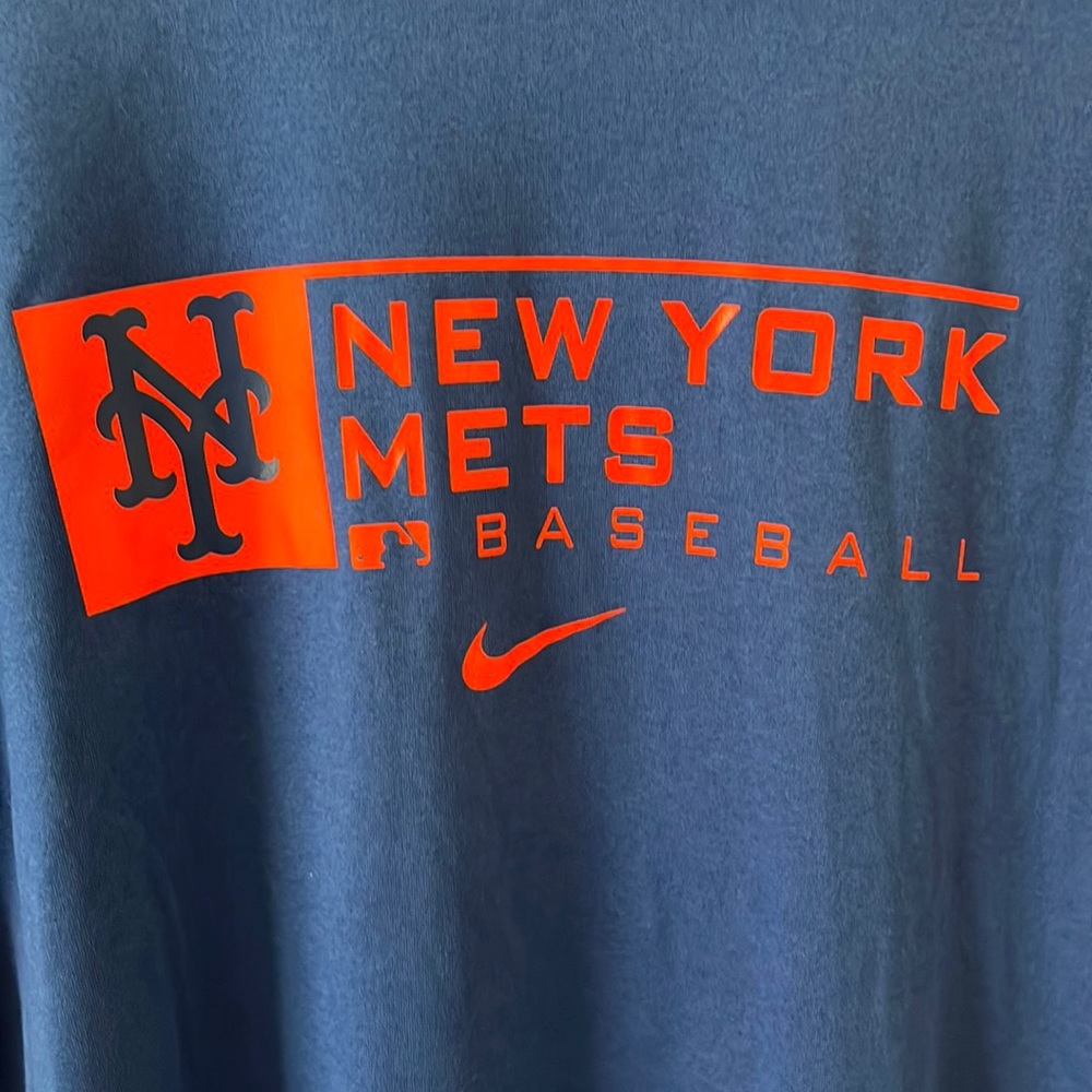 Mets Nike Long Sleeve Dri-Fit Tee - Picture 2 of 2